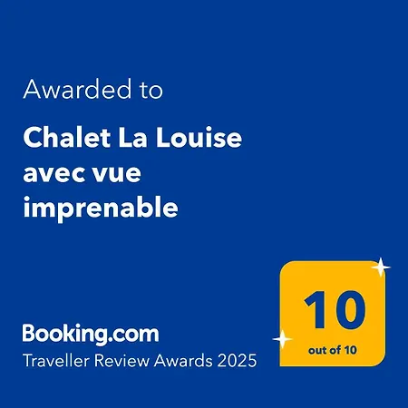 La Louise Avec Vue Imprenable Alpesi faház