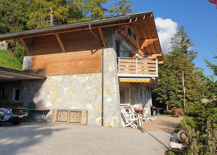 木屋 La Louise Avec Vue Imprenable 克莱恩 蒙塔纳