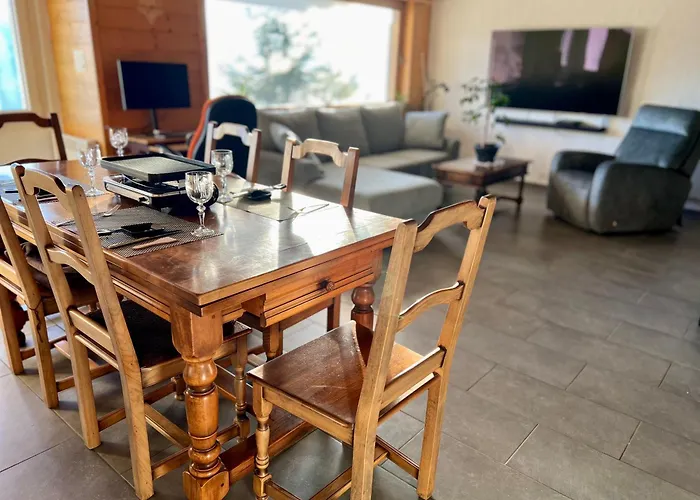 木屋 La Louise Avec Vue Imprenable *