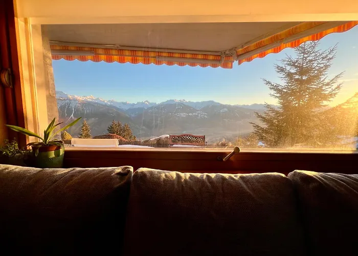 La Louise Avec Vue Imprenable شاليه كرانز مونتانا