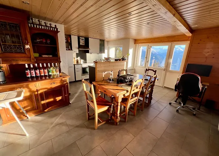 La Louise Avec Vue Imprenable كرانز مونتانا