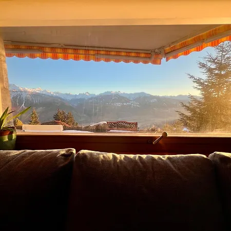 La Louise Avec Vue Imprenable Alpesi faház Crans-Montana